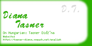 diana tasner business card